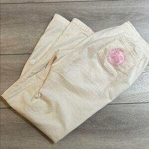 Victoria's Secret Cream Lounge Pants S